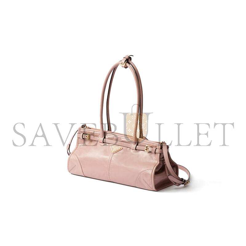 PRADA BONNIE MEDIUM LEATHER HANDBAG 1BA426 (32*15.5*12cm)
